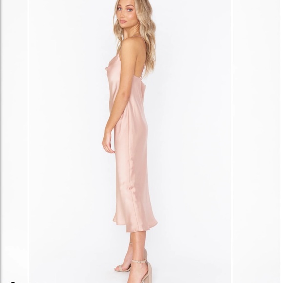 WORN ONCE Show me your Mumu satin dress - Picture 5 of 8